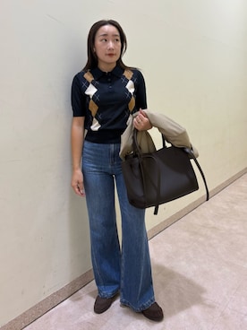 Mila Owenさん（レディース・155cm）の夏コーディネート