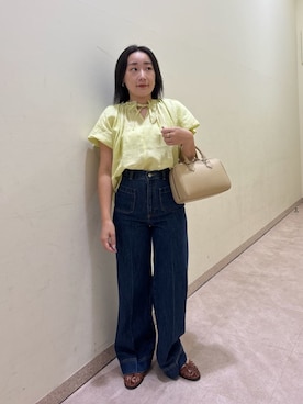 Mila Owenさん（レディース・155cm）の夏コーディネート