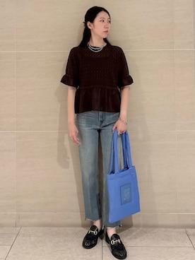 Mila Owenさん(レディース・160cm)の夏コーディネート