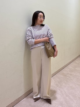 Mila Owenさん（レディース・155cm）の冬コーディネート