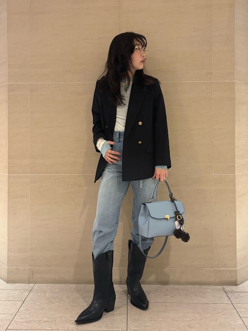 セール】メタルモチーフスクエアバッグ（ショルダーバッグ）｜Mila