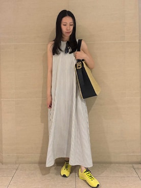Mila Owenさん(レディース・160cm)の夏コーディネート