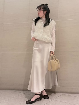 Mila Owenさん(レディース・155cm)の春コーディネート