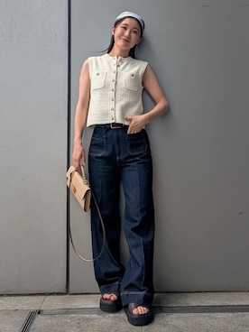 Mila Owenさん(レディース・156cm)の春コーディネート