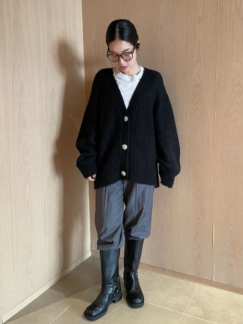 Mila Owen（ミラオーウェン） ブーツ バイカーミドルブーツ レディース