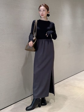 Mila Owenさん(レディース・159cm)の夏コーディネート