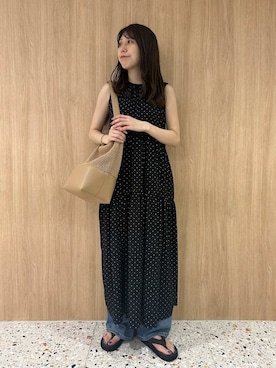「女子会」｜Mila Owenさん（レディース・161cm）の夏コーディネート