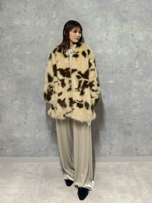 セール】【セットアップ対応】UVカットWゴムシガレットニットパンツ