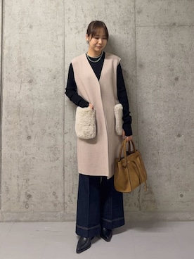Mila Owenさん(レディース・152cm)の秋コーディネート
