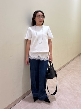 Mila Owenさん(レディース・155cm)の春コーディネート