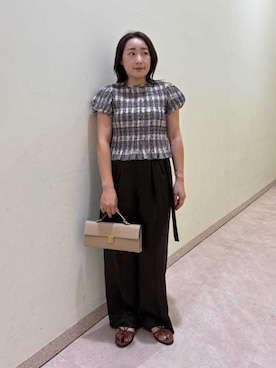 Mila Owenさん(レディース・155cm)の夏コーディネート