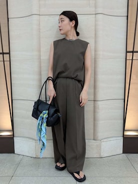 「Mila Owen（ミラオーウェン）のアイテム（財布/小物）」を使った、Mila Owenさん（レディース・156cm）の夏コーディネート
