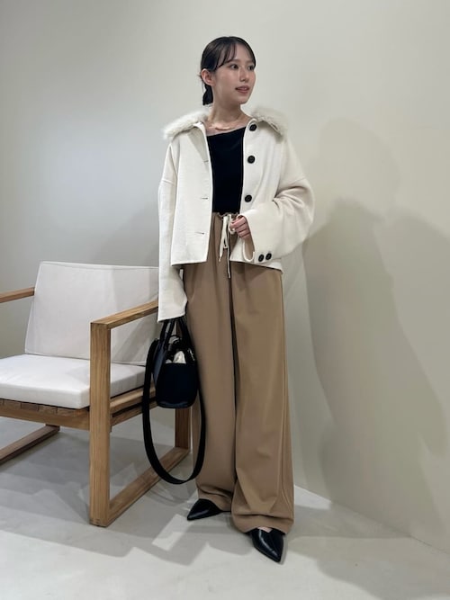 Mila Owen HAMILTONショート丈チェスターコート Mila Owen（ミラオーウェン）の「HAMILTONショート丈チェスター