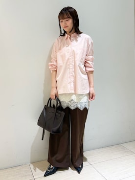 Mila Owenさん(レディース・163cm)の秋コーディネート