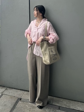 Mila Owenさん(レディース・153cm)の春コーディネート