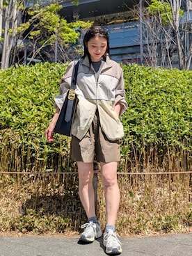 Mila Owenさん(レディース・156cm)の春コーディネート