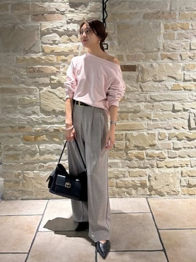 Mila Owenさん(レディース・161cm)の秋コーディネート