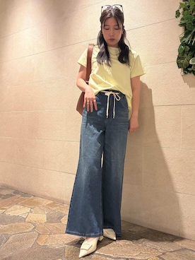 Mila Owenさん（レディース・155cm）の春コーディネート