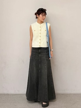 Mila Owenさん(レディース・155cm)の春コーディネート