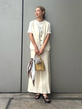 Mila Owenさん(レディース・158cm)の夏コーディネート