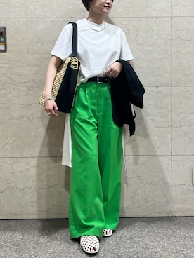 Mila Owenさん（レディース・165cm）の春コーディネート