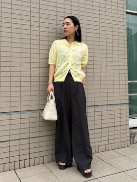 Mila Owenさん（レディース・151cm）の春コーディネート
