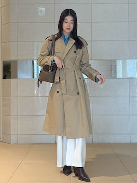 Mila Owenさん(レディース・169cm)の秋コーディネート