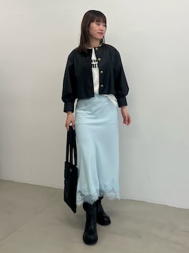 Mila Owenさん(レディース・162cm)の夏コーディネート