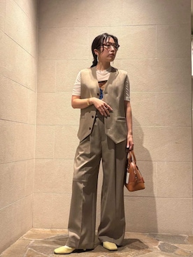 Mila Owenさん（レディース・155cm）の春コーディネート