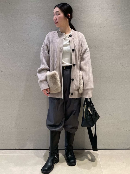 バイカーミドルブーツ（ブーツ）｜Mila Owen（ミラオーウェン）の