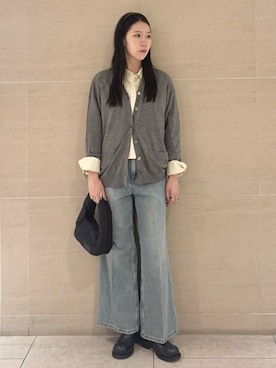 Mila Owenさん(レディース・160cm)の秋コーディネート