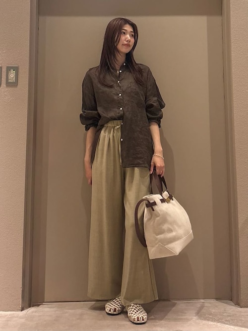Mila owen 雑誌掲載 人気バックベルト付 ロングベスト Mila Owen - Mila owen 雑誌掲載 人気バックベルト付 ロングベストの