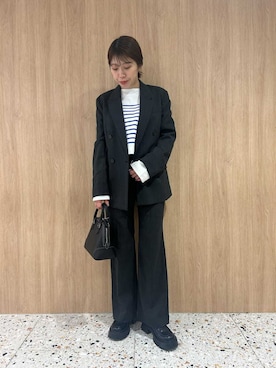 Mila Owenさん(レディース・161cm)の春コーディネート