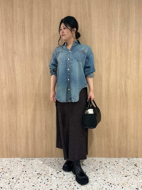 セール】カーブヘムオーバーシャツ（シャツ/ブラウス）｜Mila Owen