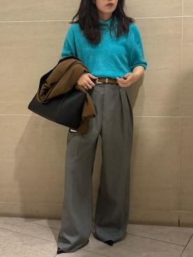 Mila Owenさん(レディース・155cm)の秋コーディネート