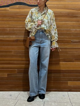 Mila Owenさん(レディース・158cm)の冬コーディネート