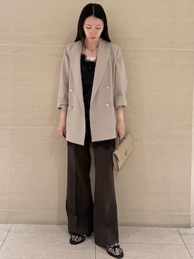 Mila Owenさん(レディース・160cm)の夏コーディネート