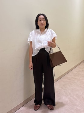 Mila Owenさん（レディース・155cm）の夏コーディネート
