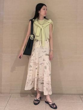 Mila Owenさん(レディース・160cm)の夏コーディネート