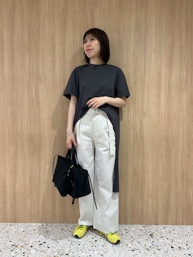 Mila Owenさん（レディース・161cm）の春コーディネート