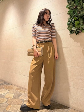 Mila Owenさん(レディース・155cm)の春コーディネート