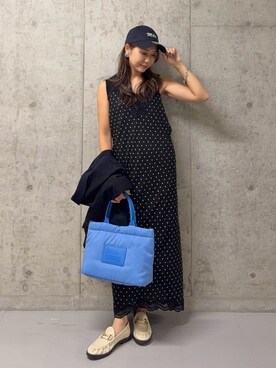 「Mila Owen（ミラオーウェン）のアイテム（ワンピース）」を使った、Mila Owenさん（レディース・152cm）の夏コーディネート