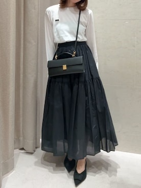 Mila Owenさん(レディース・155cm)の春コーディネート
