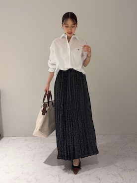 Mila Owenさん(レディース・158cm)の春コーディネート