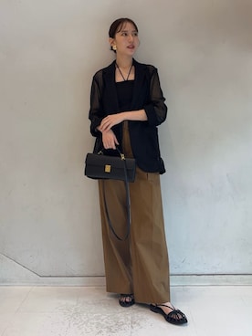 Mila Owenさん(レディース・158cm)の夏コーディネート