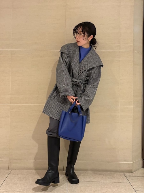 Mila Owen ブーツ スクエアトゥロングブーツ レディース : ZOZOTOWN