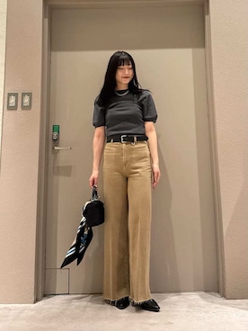 Mila Owenさん(レディース・163cm)の春コーディネート
