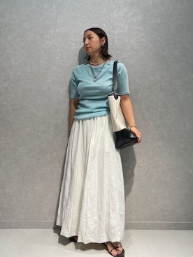 Mila Owenさん（レディース・150cm）の夏コーディネート