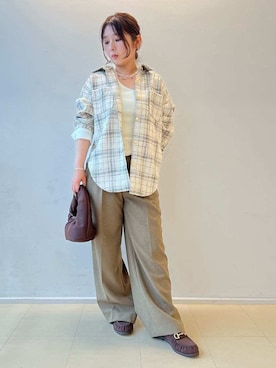 Mila Owenさん(レディース・155cm)の夏コーディネート