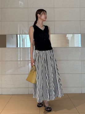Mila Owenさん(レディース・169cm)の夏コーディネート